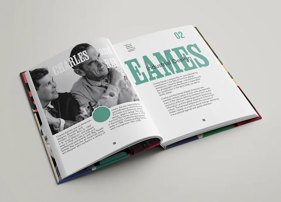 Design Insight chapter opener on Charles and Ray Eames