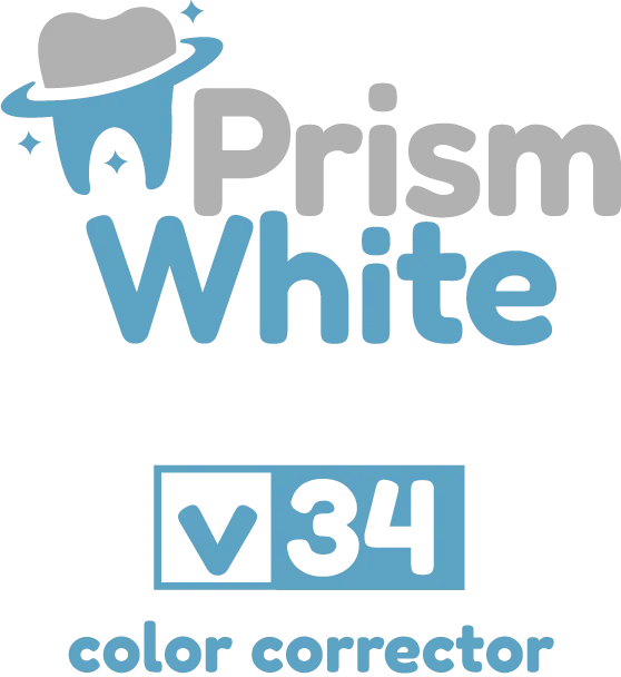 Prism White V34 color corrector logo