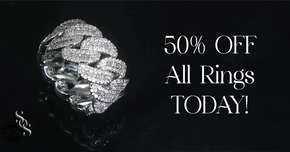 Sea of Stones post ad: 50% Off All Rings Today
