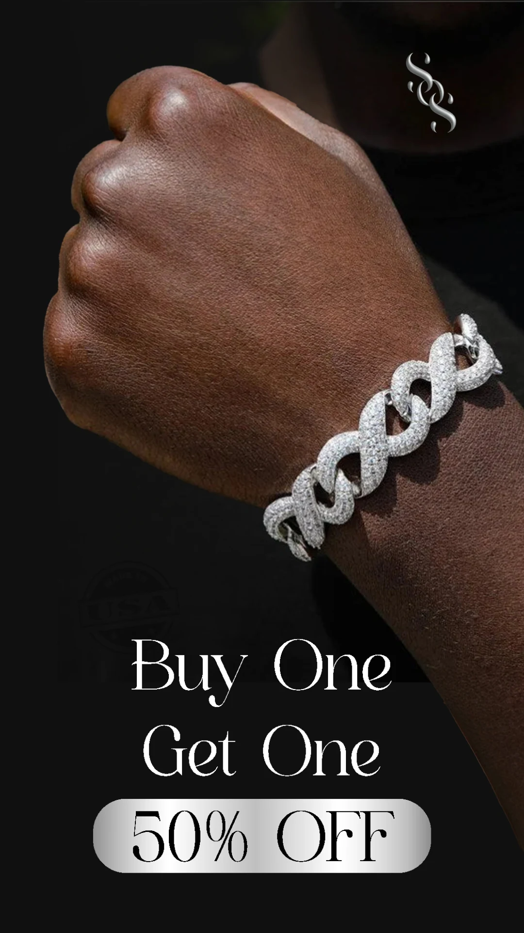 Sea of Stones story ad: Buy One Get One 50% Off bracelets